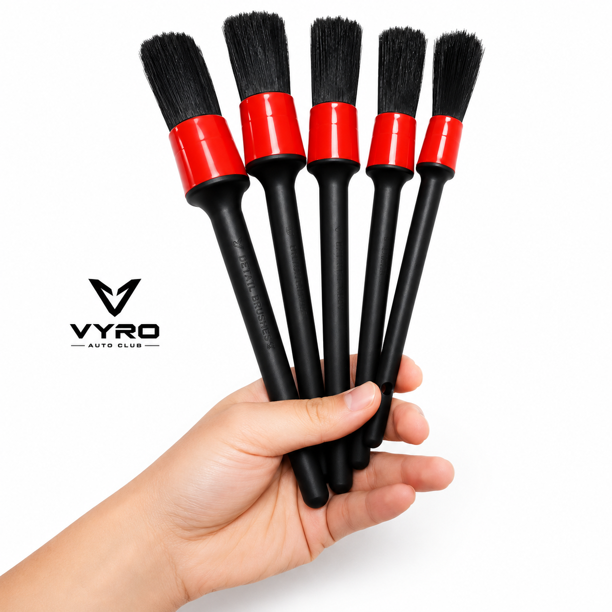 Premium Detailing Brush Set
